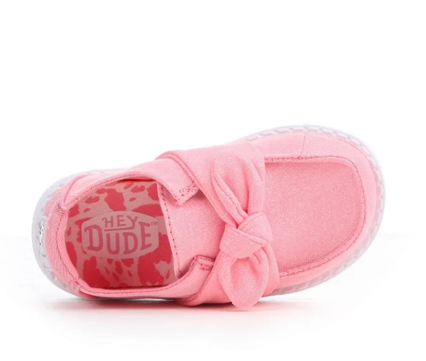 HEYDUDE Casual|Toddler (Sizes 4.5-10)>Girls' Infant & Toddler Wendy Bow Casual Shoes