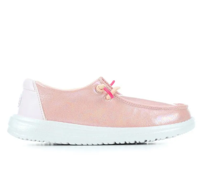 HEYDUDE Casual|Casual>Girls' Little Kid & Big Kid Wendy Iridescent Sparkle Casual Shoes
