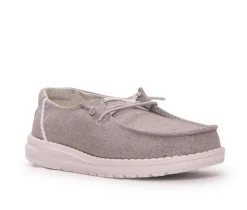 Girls' Little Kid & Big Kid Wendy Chambray Casual|HEYDUDE Hot