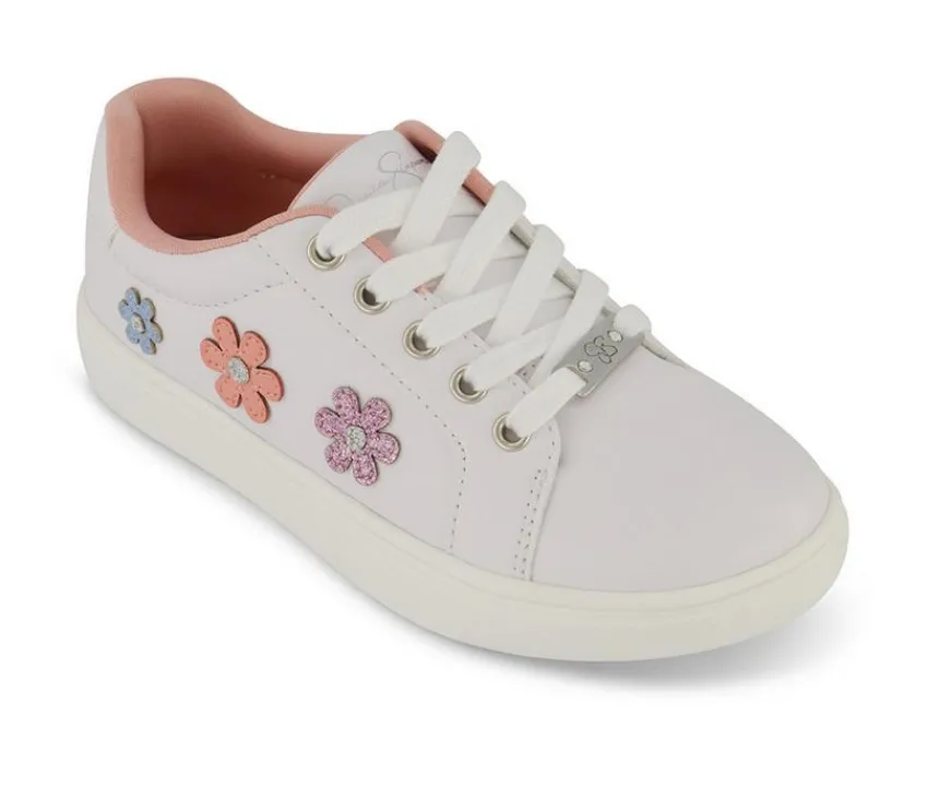 Jessica Simpson Athletics & Sneakers|Big Kid (Sizes 3.5-7)>Girls' Little Kid & Big Kid Gina Flower Low Sneakers