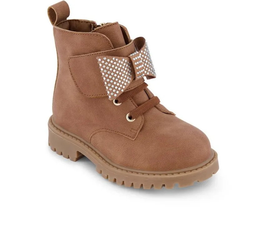 Girls' Toddler Daria Bow Combat Boots|Jessica Simpson Best