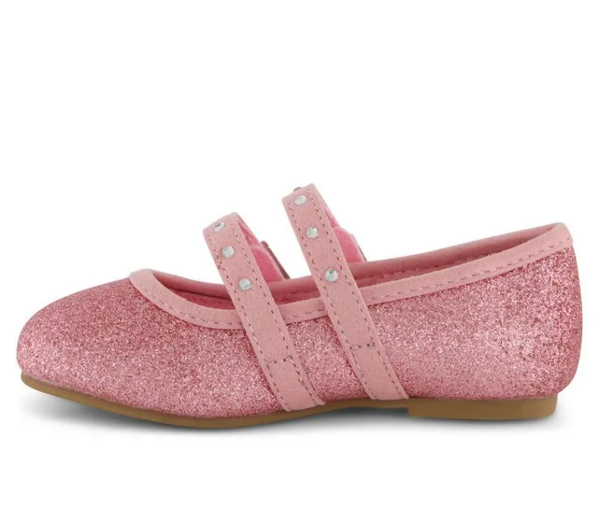 Girls' Toddler Amy Doublestrap Flats|Jessica Simpson