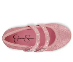 Girls' Toddler Amy Doublestrap Flats|Jessica Simpson