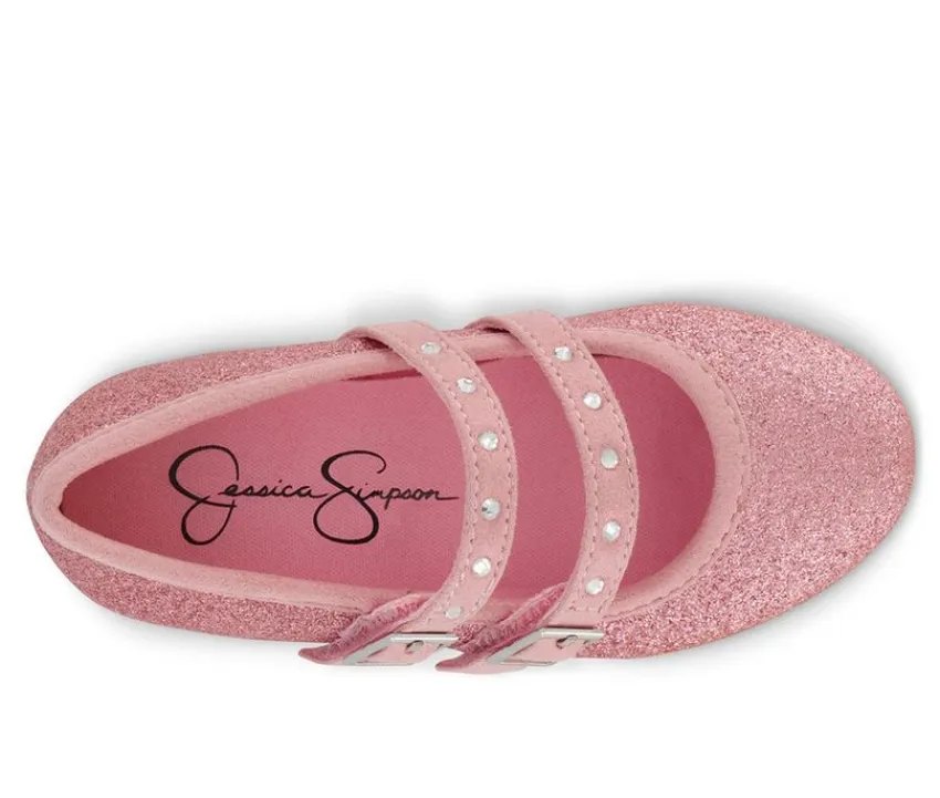 Girls' Toddler Amy Doublestrap Flats|Jessica Simpson