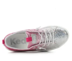 Girls' Little Kid & Big Kid Kara Shimmer Slip-On Sneakers|Keds Outlet