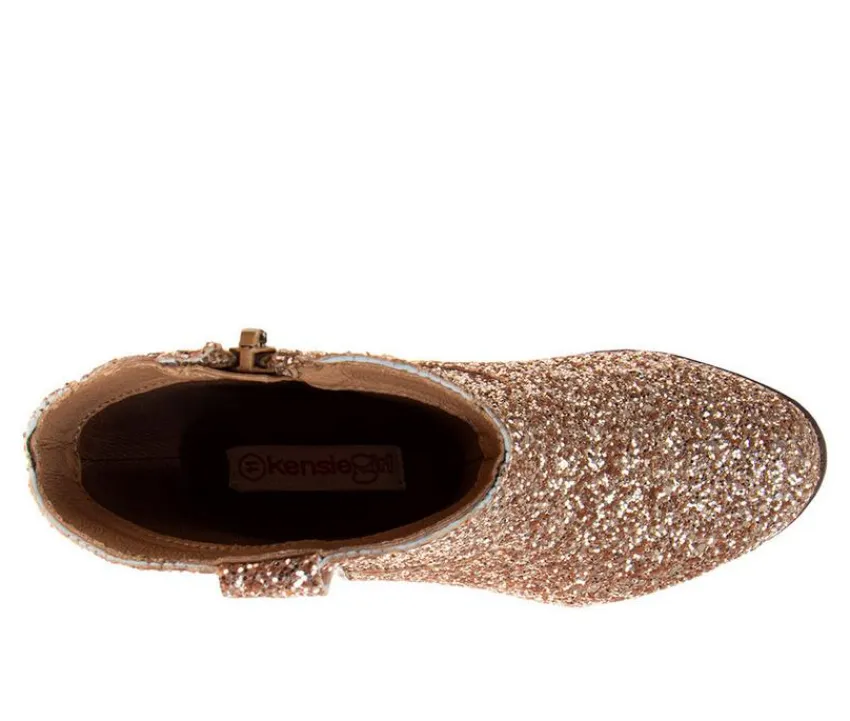 Girls' Little & Big Kid Morgan Glitter Western Boots|Kensie Girl Outlet