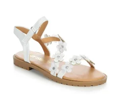 Girls' Little Kid & Big Kid Flower Kid Sandals|Kensie Girl Discount
