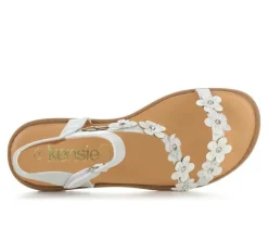 Girls' Little Kid & Big Kid Flower Kid Sandals|Kensie Girl Discount