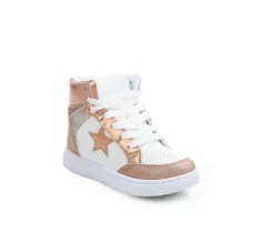 Kensie Girl Athletics & Sneakers|Athletics & Sneakers>Girls' Little Kid & Big Kid Star Hi-Top Sneaker