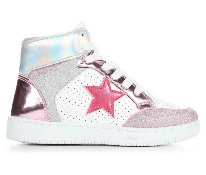 Kensie Girl Athletics & Sneakers|Athletics & Sneakers>Girls' Little Kid & Big Kid Star Hi-Top Sneaker