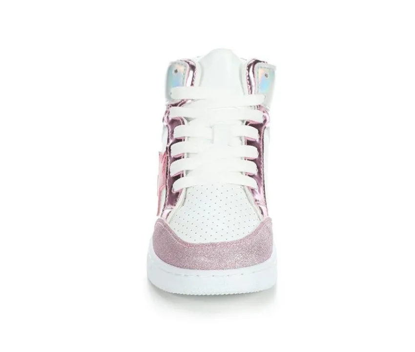 Kensie Girl Athletics & Sneakers|Athletics & Sneakers>Girls' Little Kid & Big Kid Star Hi-Top Sneaker