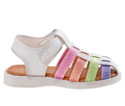 Girls' Toddler & Little Kid 25955C Closed Toe Sandals|Laura Ashley Clearance