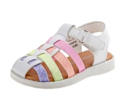 Girls' Toddler & Little Kid 25955C Closed Toe Sandals|Laura Ashley Clearance
