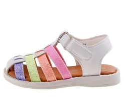Girls' Toddler & Little Kid 25955C Closed Toe Sandals|Laura Ashley Clearance