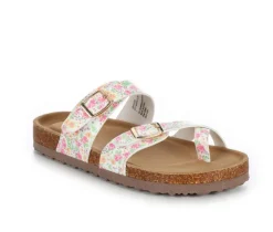 Girls' Little Kid & Big Kid JBryceee Strappy Footbed Sandals|Madden Girl Outlet