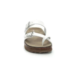 Girls' Little Kid & Big Kid JBryceee Strappy Footbed Sandals|Madden Girl Best