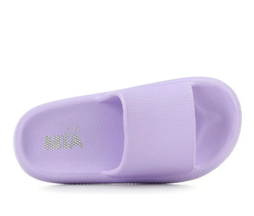 Girls' Little Kid & Big Kid Little Lexa Footbed Sandals|MIA Online