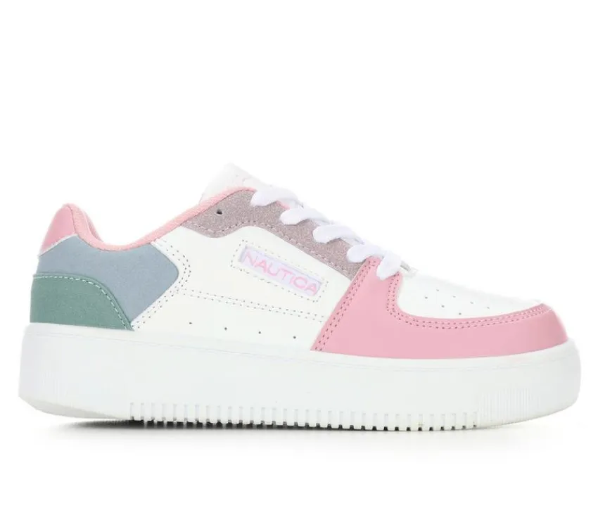 Girls' Little Kid & Big Kid Monsata Platform Sneakers|Nautica Outlet