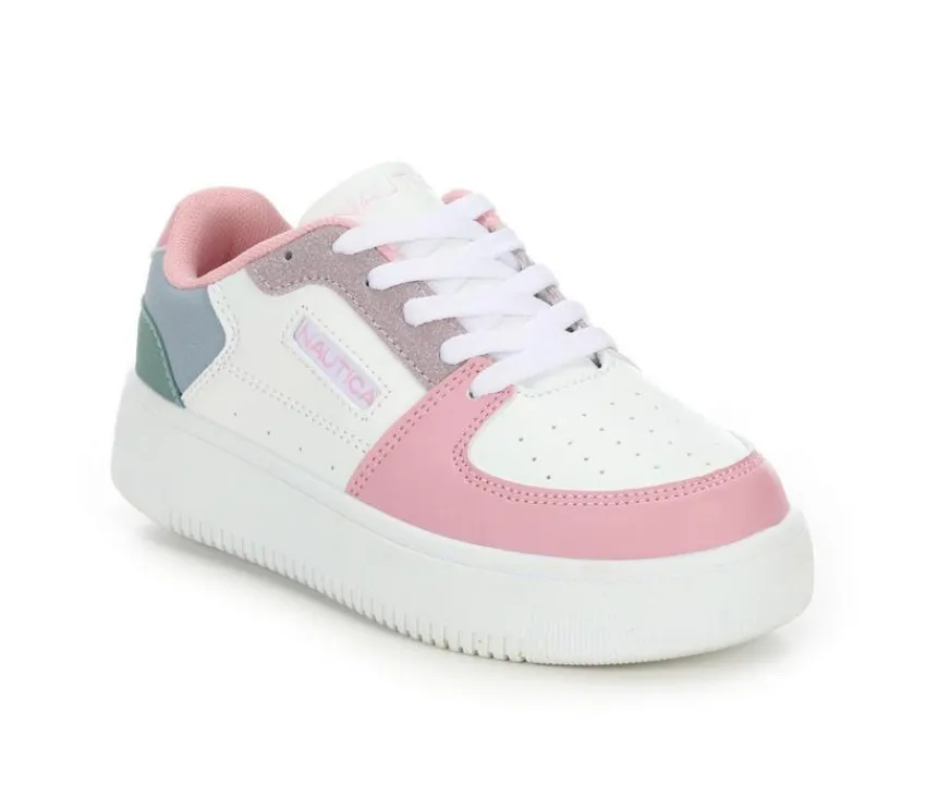 Girls' Little Kid & Big Kid Monsata Platform Sneakers|Nautica Outlet