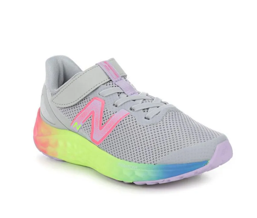 New Balance Athletics & Sneakers>Girls' Little Kid Arishi V4 Wide Width Running Shoes