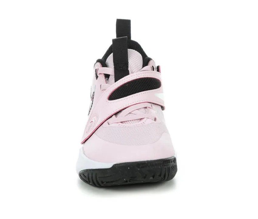 Nike Athletics & Sneakers|Big Kid (Sizes 3.5-7)>Girls' Big Kid Team Hustle D11 Basketball Shoes