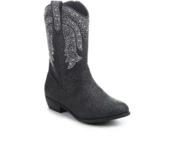 Nina Boots|Big Kid (Sizes 3.5-7)>Girls' Little Kid & Big Kid Paulette Cowboy Boots