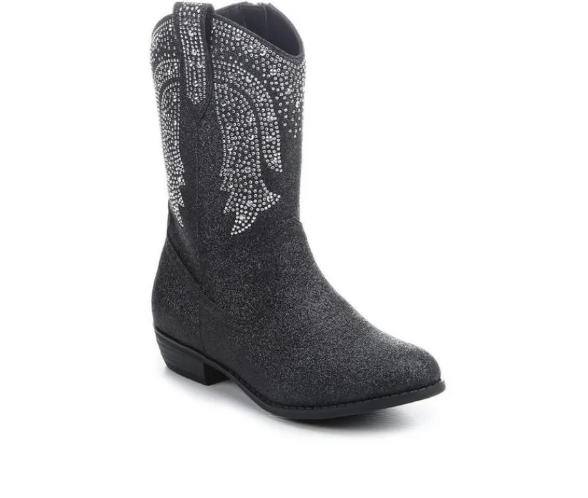 Nina Boots|Big Kid (Sizes 3.5-7)>Girls' Little Kid & Big Kid Paulette Cowboy Boots