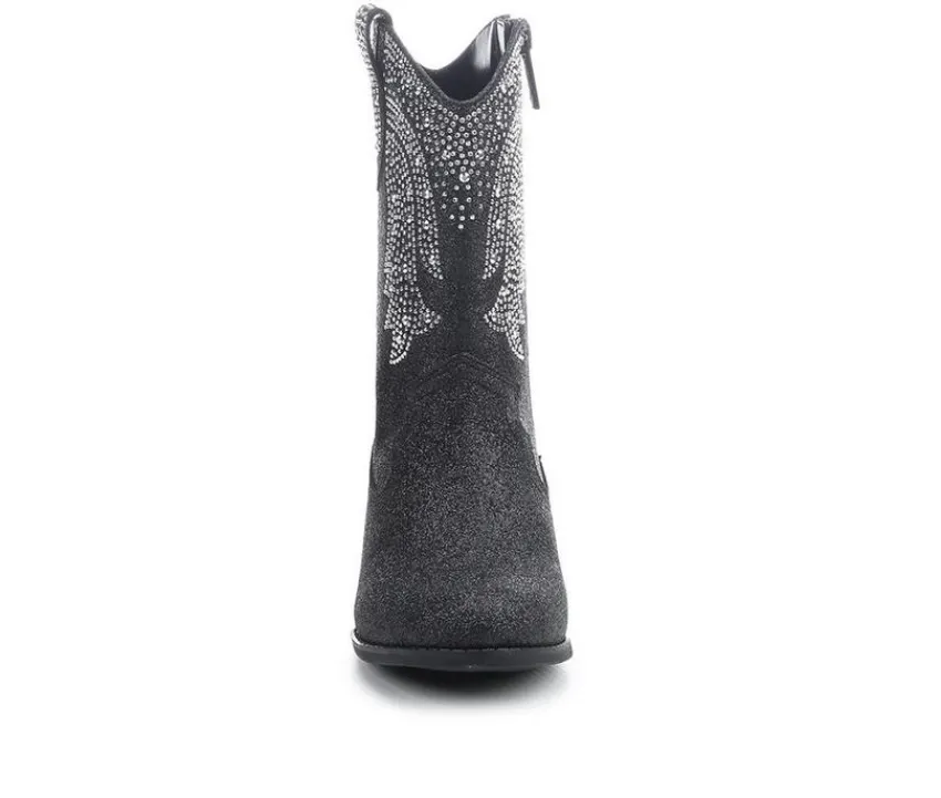 Nina Boots|Big Kid (Sizes 3.5-7)>Girls' Little Kid & Big Kid Paulette Cowboy Boots