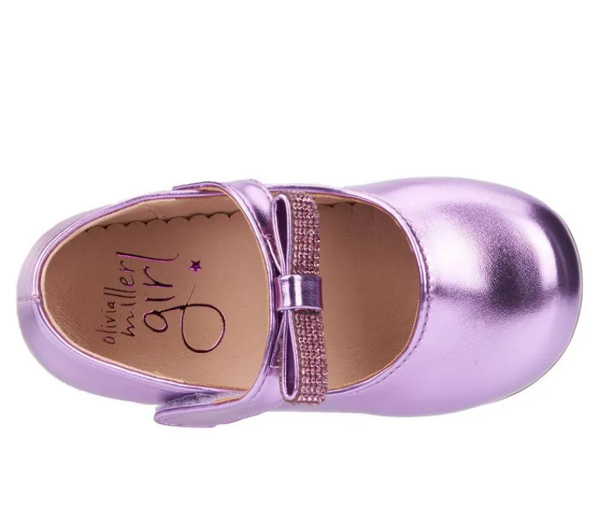 Olivia Miller Girl Dress|Dress>Girls' Toddler Crystal Clear Dress Shoes