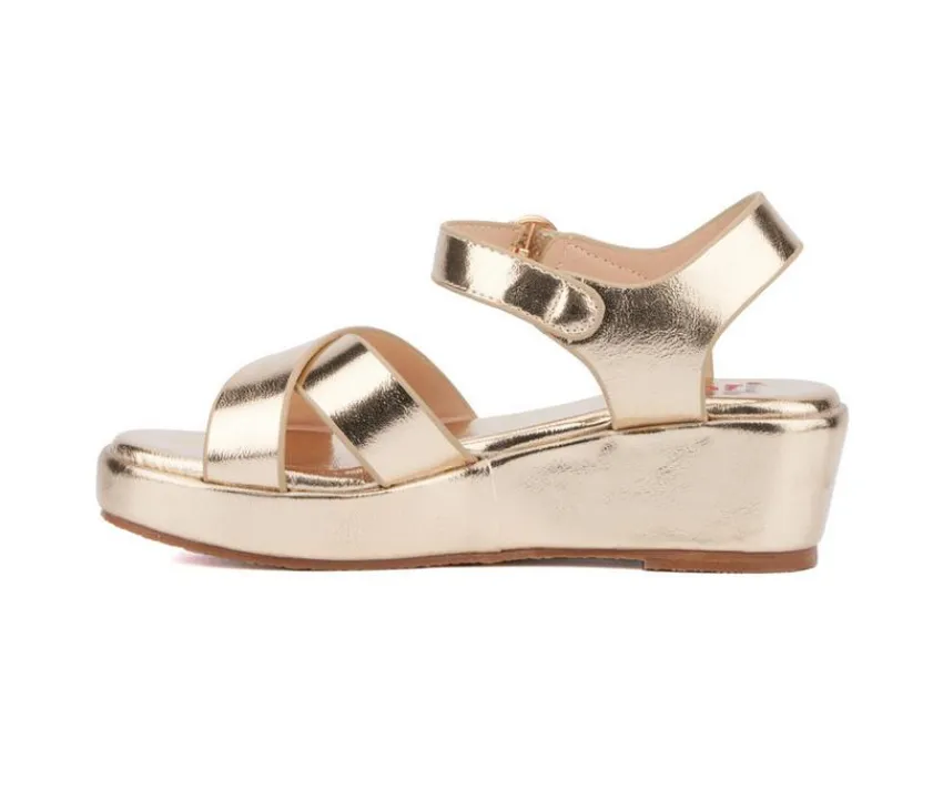 Olivia Miller Sandals|Dress>Girls' Little & Big Kid Sweetie Wedge Sandals