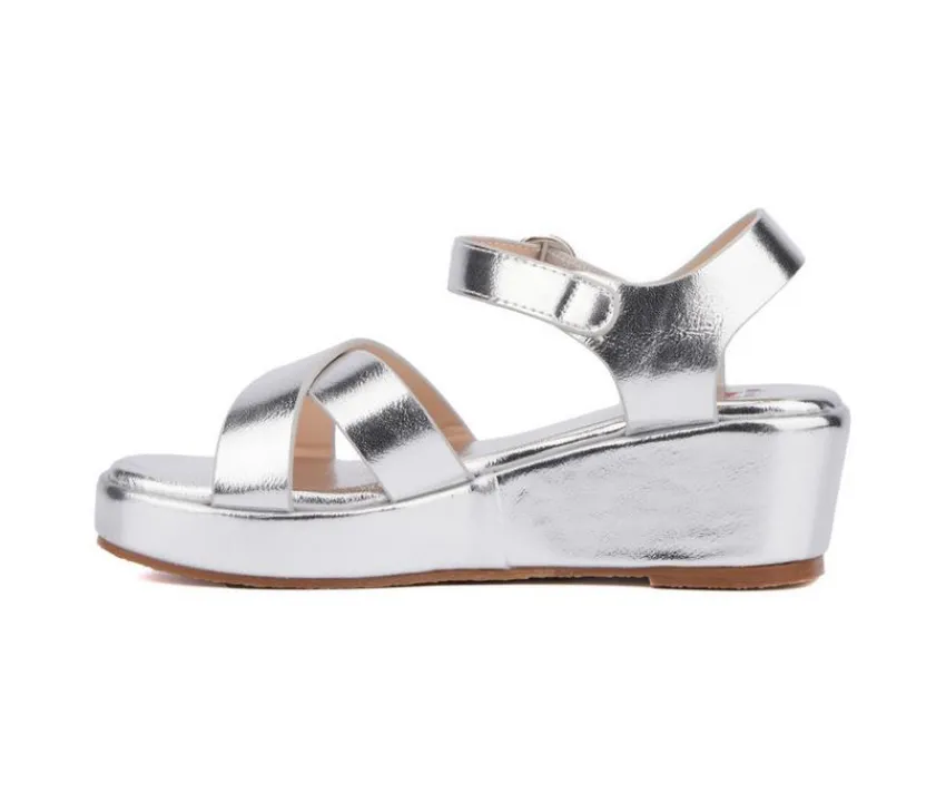 Girls' Little & Big Kid Sweetie Wedge Sandals|Olivia Miller
