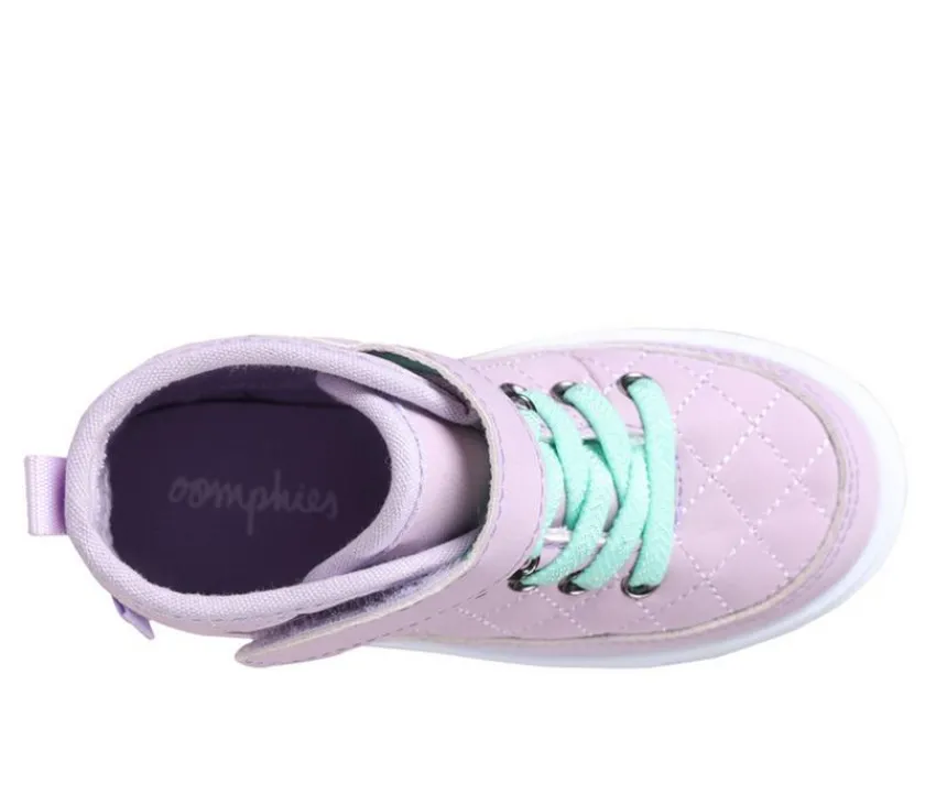 Oomphies Athletics & Sneakers|Athletics & Sneakers>Girls' Toddler & Little Kid Wrenley High Top Sneakers