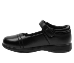 Girls' Toddler & Little Kid & Big Kid Flower School Flats|Petalia Hot