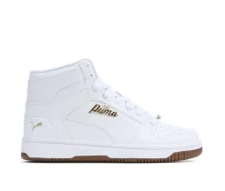 Girls' Big Kid Rebound Layup Bling High Top Sneakers|Puma New