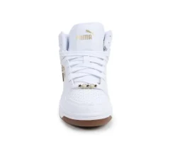 Girls' Big Kid Rebound Layup Bling High Top Sneakers|Puma New