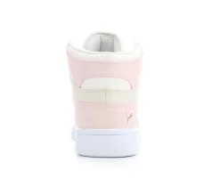 Girls' Big Kid Rebound Layup Bling High Top Sneakers|Puma Sale