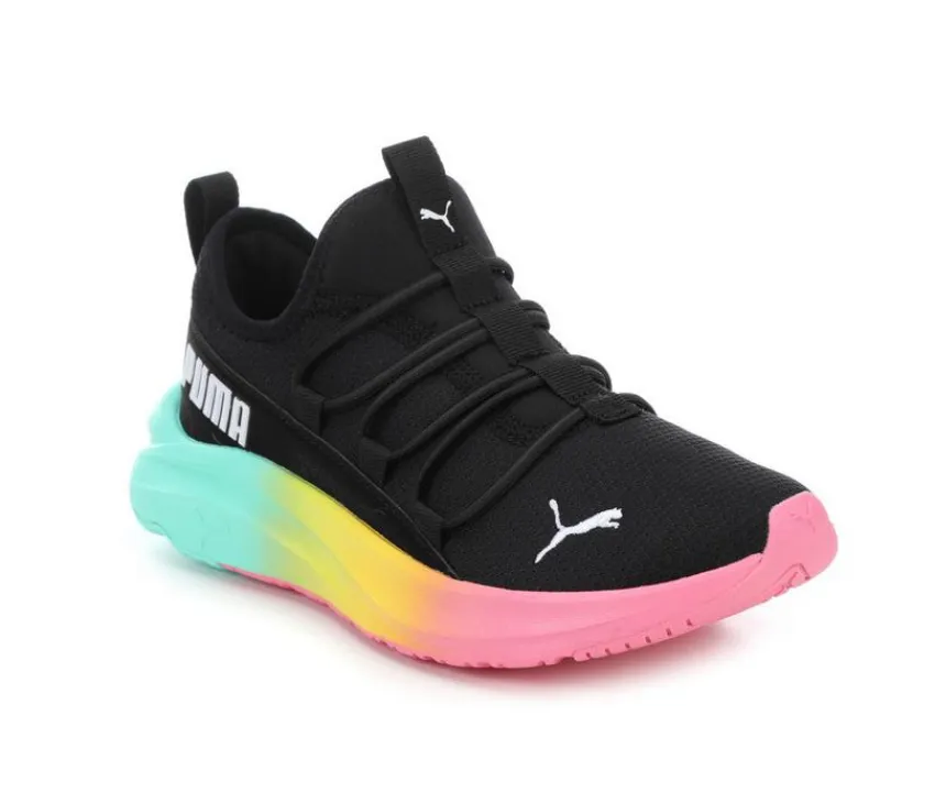 Puma Athletics & Sneakers|Athletics & Sneakers>Girls' Big Kid SoftRide One4All Fade Running Shoes