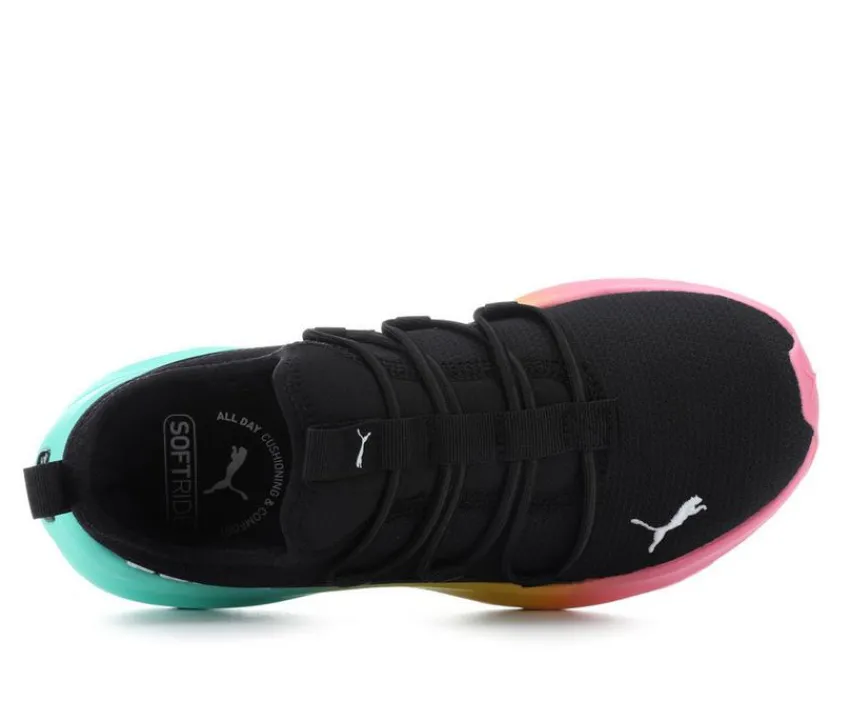 Puma Athletics & Sneakers|Athletics & Sneakers>Girls' Big Kid SoftRide One4All Fade Running Shoes