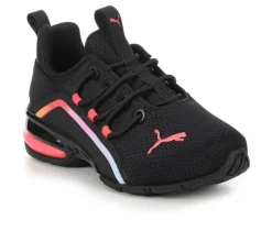 Puma Athletics & Sneakers|Big Kid (Sizes 3.5-7)>Girls' Little Kid & Big Kid Axelion Sunset Running Shoes