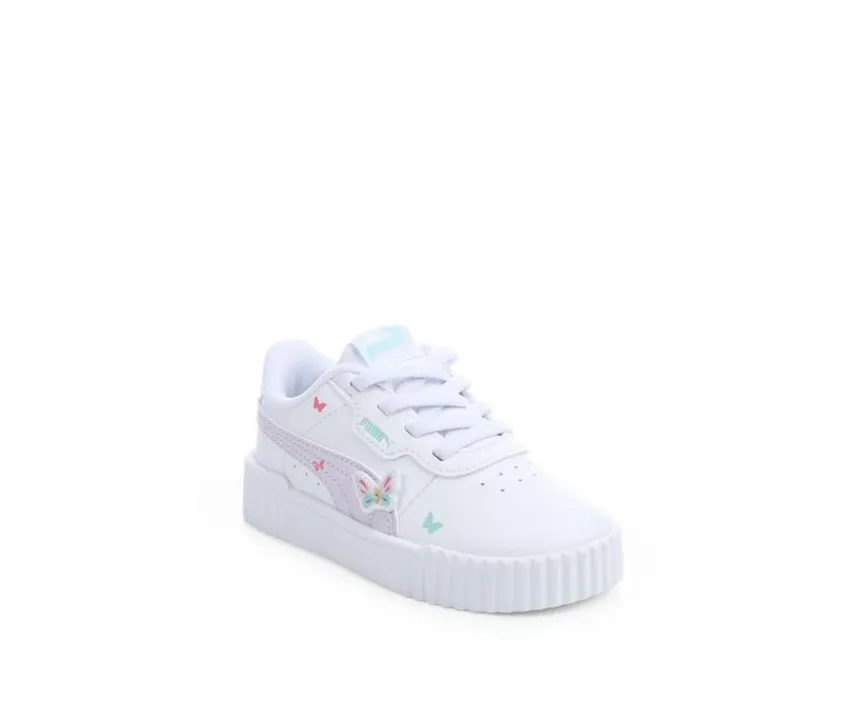 Puma Athletics & Sneakers|Athletics & Sneakers>Girls' Toddler Carina 3.0 Butterfly Sneakers