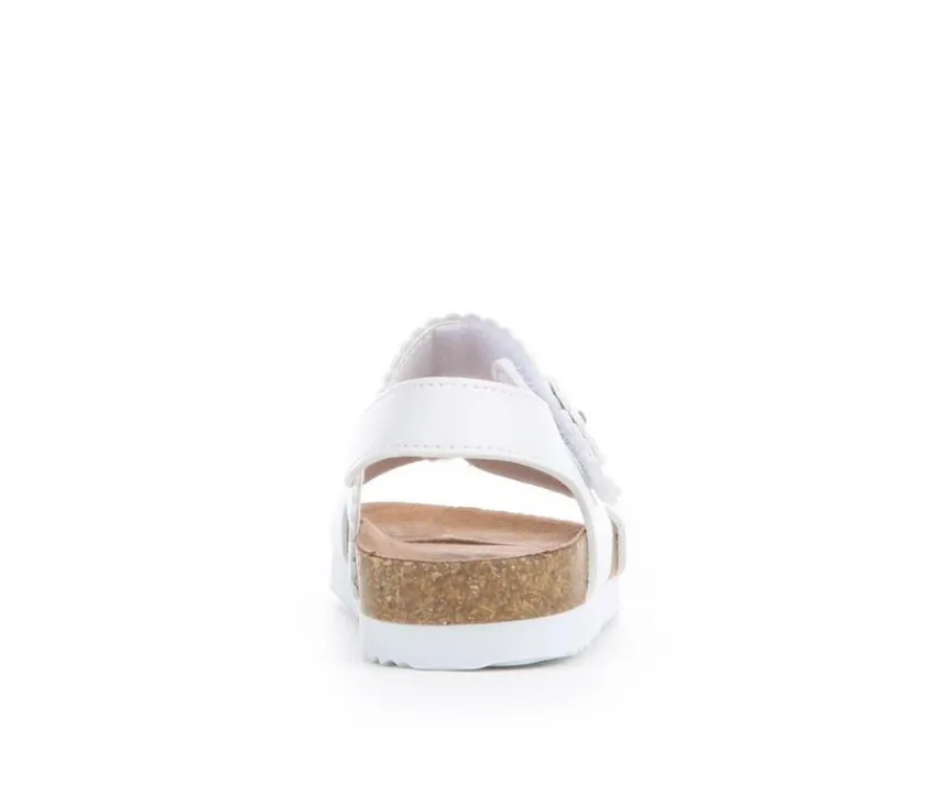 Girls' Infant & Toddler & Little Kid Lil Edena Footbed Sandals|Rachel Shoes Discount