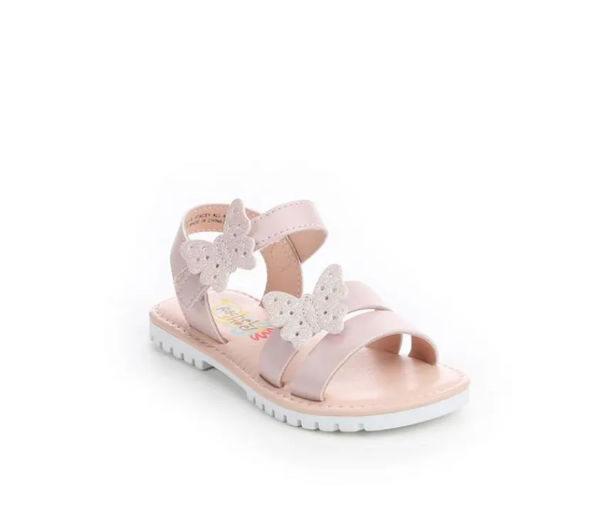 Girls' Lil Stacey Sandal Girls 4-10 Sandals|Rachel Shoes New