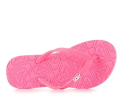 Girls' Little Kid & Big Kid RG Viva Plat Flip-Flops|Roxy Hot