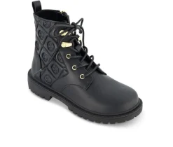 Girls' Little Kid & Big Kid Combat Lib Boots|Sam & Libby