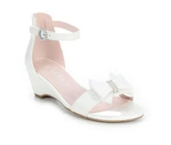 Girls' Little Kid & Big Kid Kinley Special Occasion Wedge Sandals|Self Esteem Online