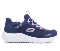 Girls' Bounder Slip Ins Running Shoes|Skechers New