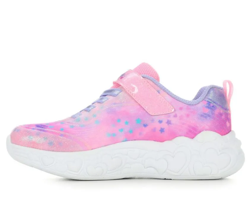 Skechers Casual|Little Kid (Sizes 10.5-3)>Girls' Eternal Heart Lights Girls 10.5-4 Light-Up Shoes
