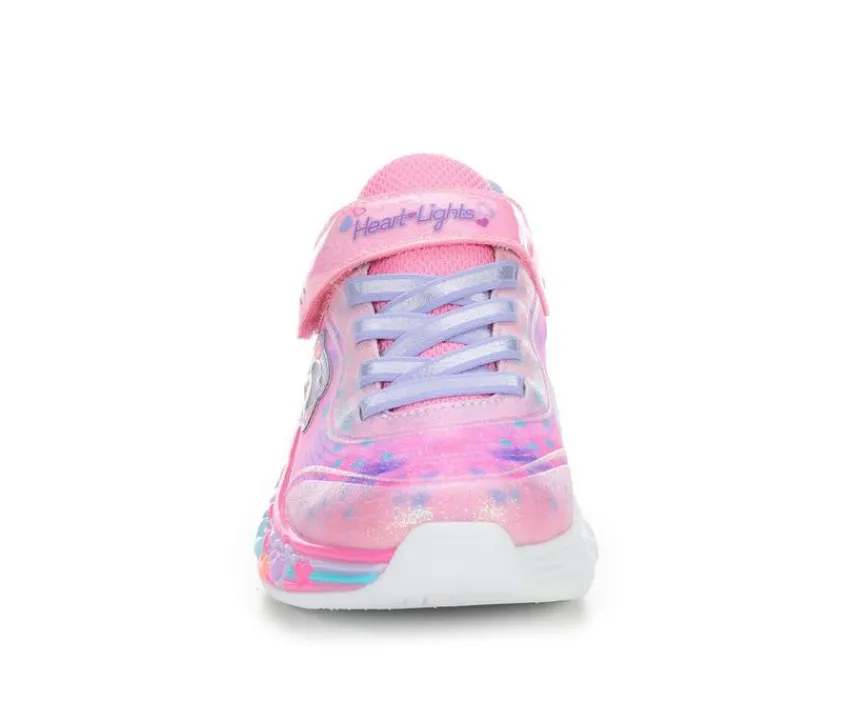 Skechers Casual|Little Kid (Sizes 10.5-3)>Girls' Eternal Heart Lights Girls 10.5-4 Light-Up Shoes
