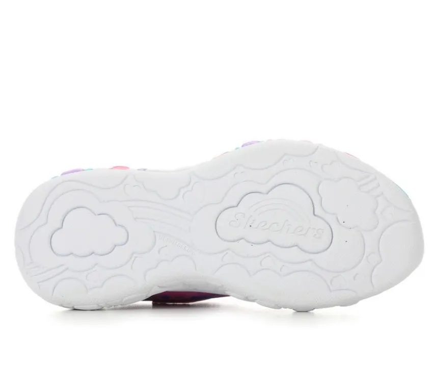Skechers Casual|Little Kid (Sizes 10.5-3)>Girls' Eternal Heart Lights Girls 10.5-4 Light-Up Shoes