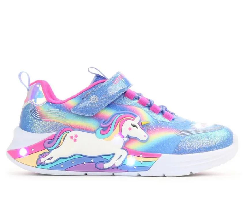 Skechers Casual|Casual>Girls' Girls Unicorn Chaser Light-Up Shoes